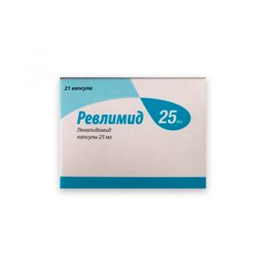 Препарат 4 - Ревлимид капсулы 25 мг 21 шт (Леналидомид).